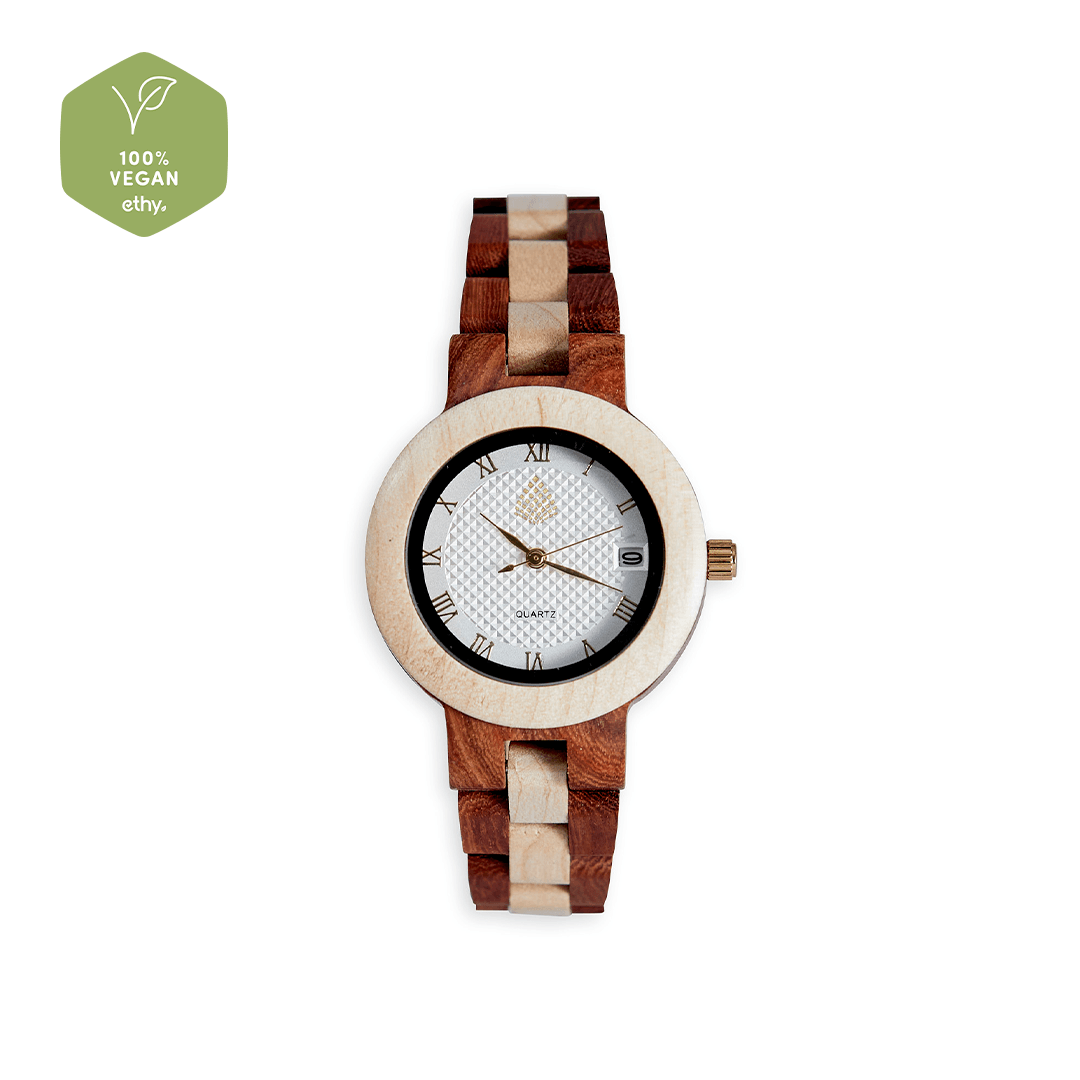 The Hazel | Upcycled Wooden Watch