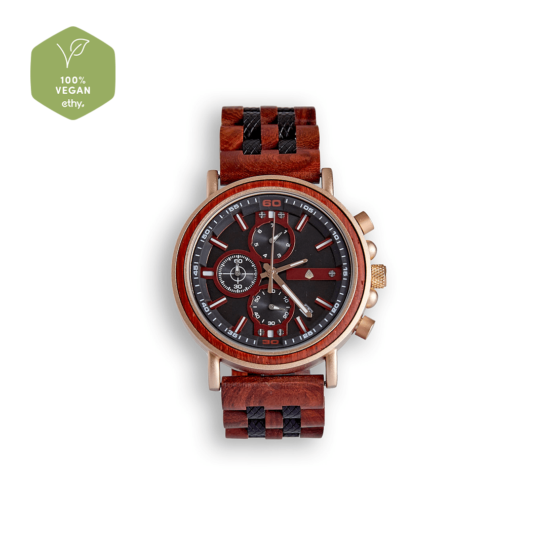 The Redwood | Upcycled Wooden Watch