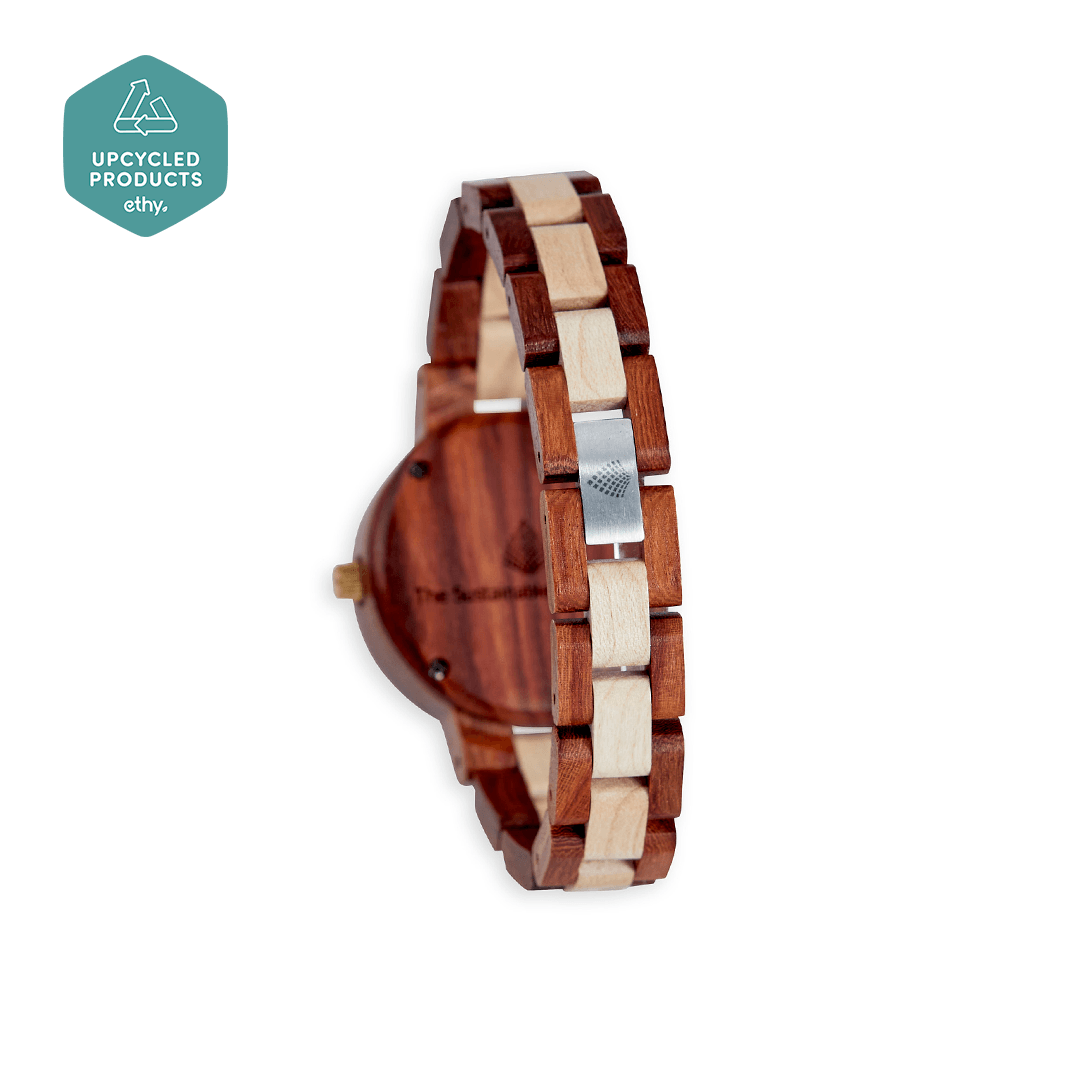 The Hazel | Upcycled Wooden Watch