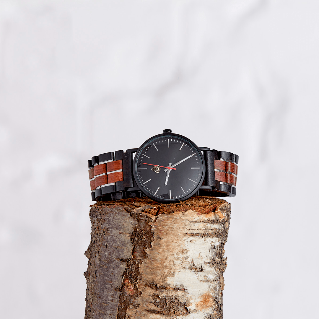 The Rowan | Upcycled Wooden Watch