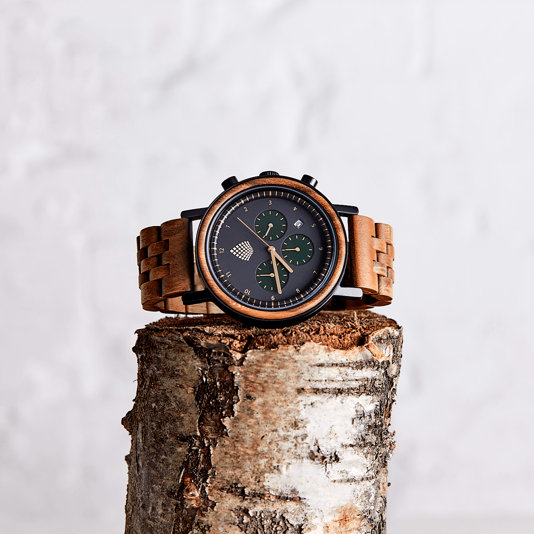 The Cedar | Upcycled Wooden Watch