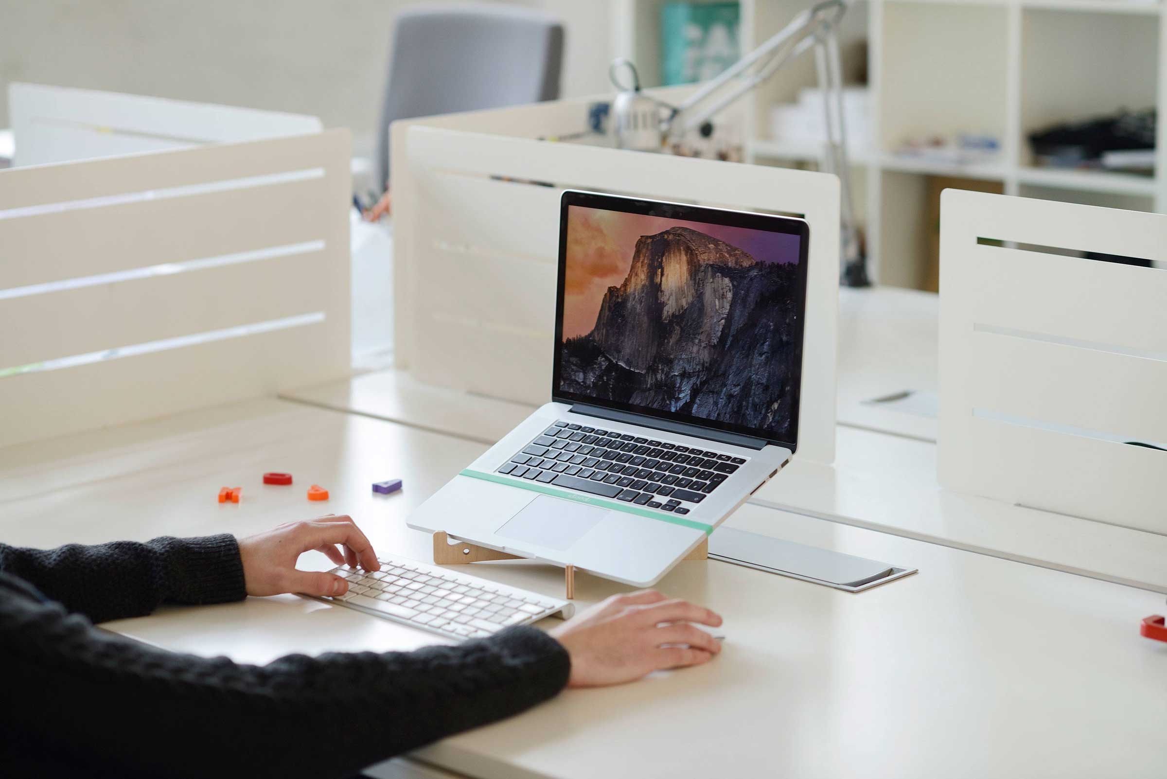 Eco-Friendly Wooden Laptop Stand