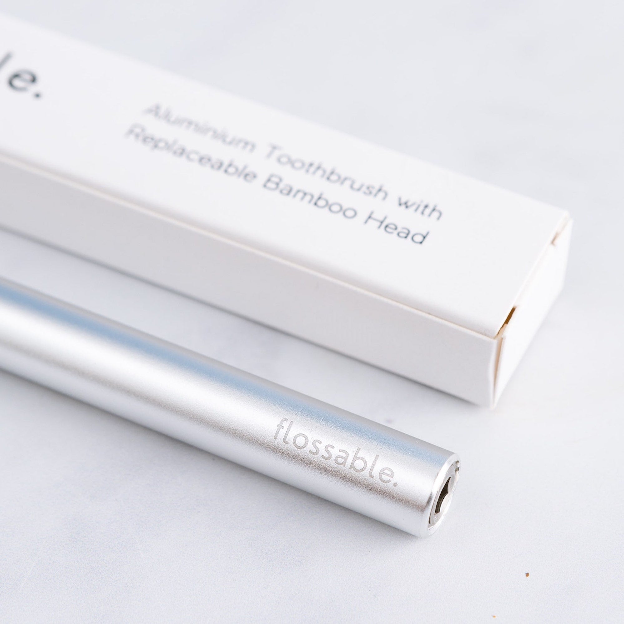 The Silver | Eco-Friendly Toothbrush (Replaceable Heads)