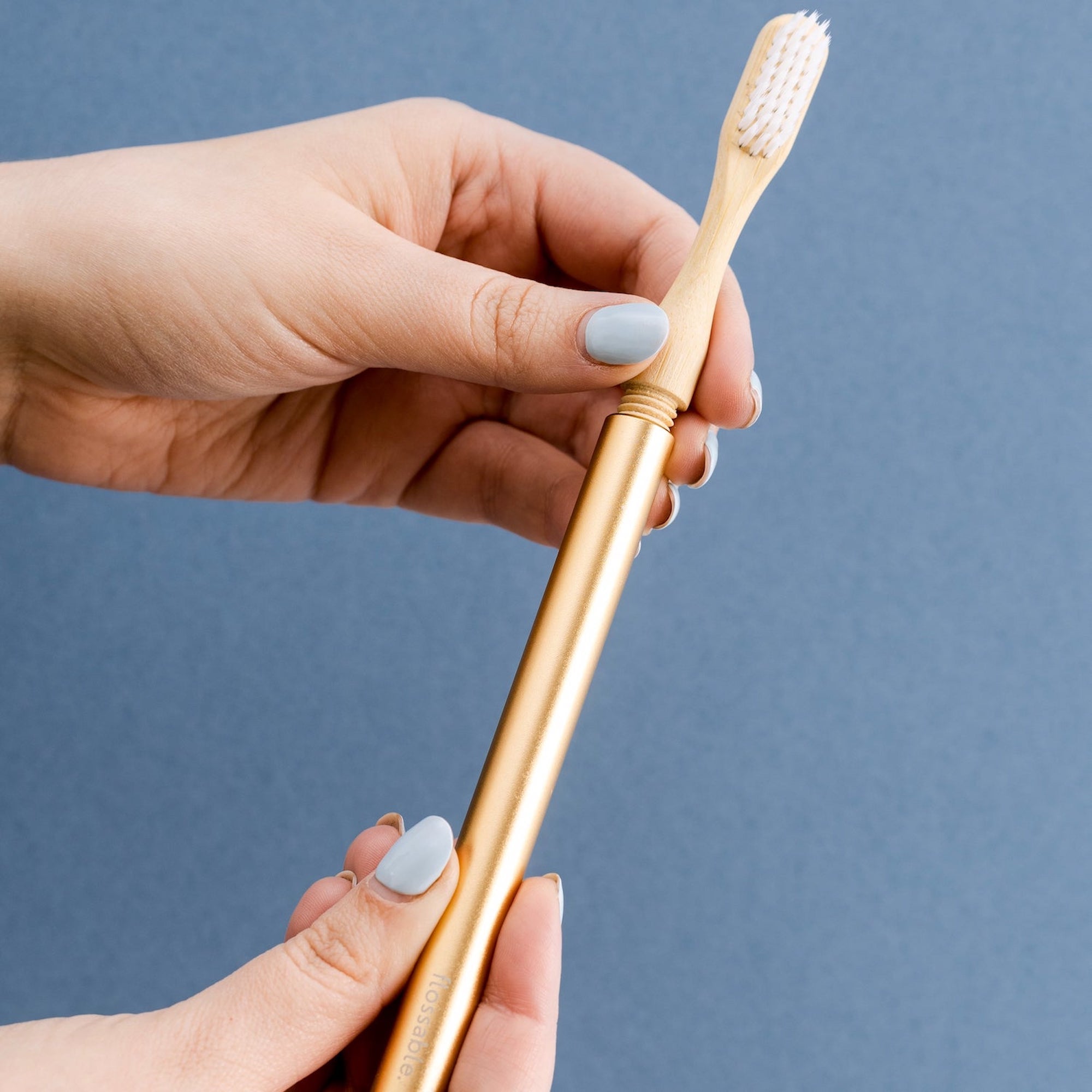 The Gold | Eco-Friendly Toothbrush (Replaceable Heads)