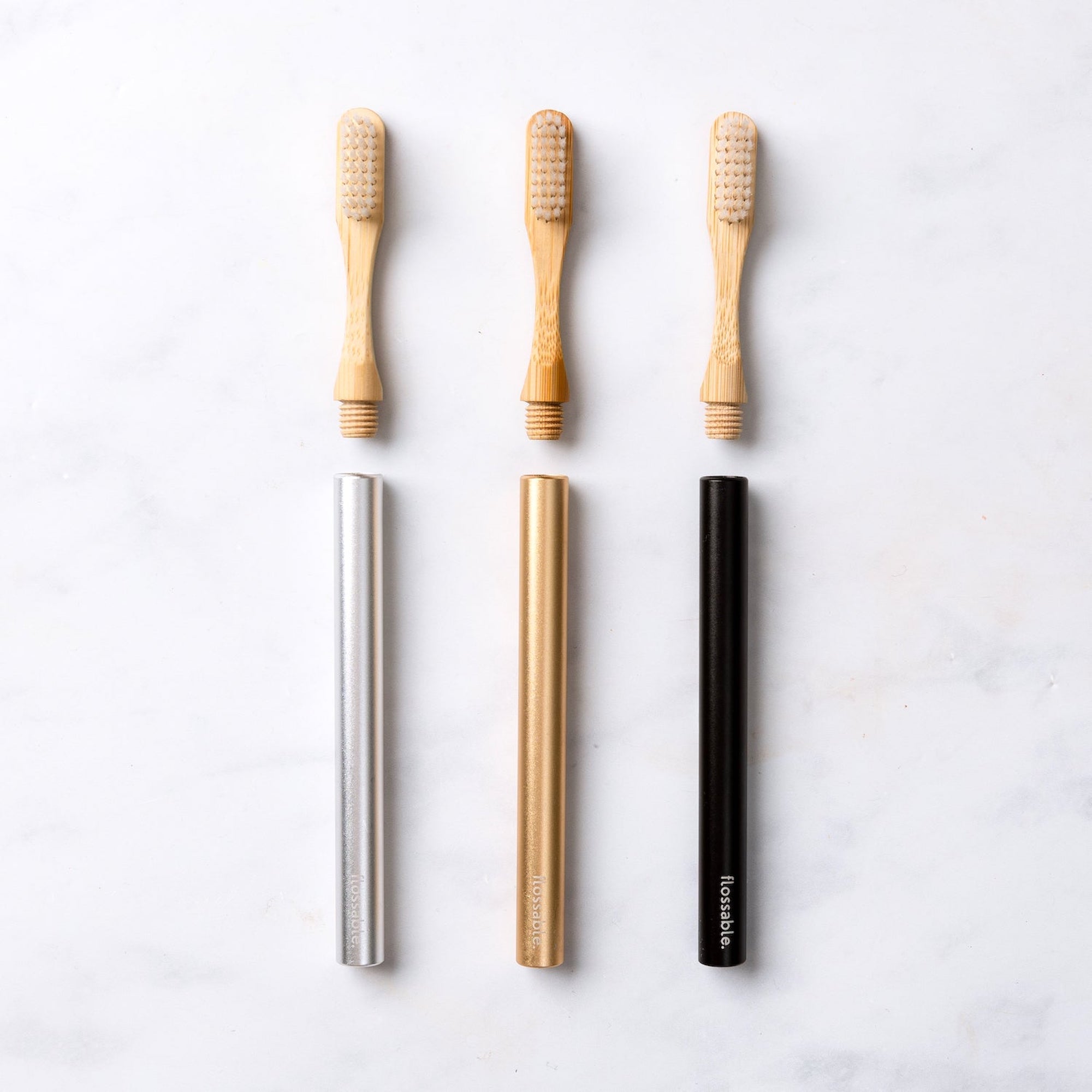 The Gold | Eco-Friendly Toothbrush (Replaceable Heads)