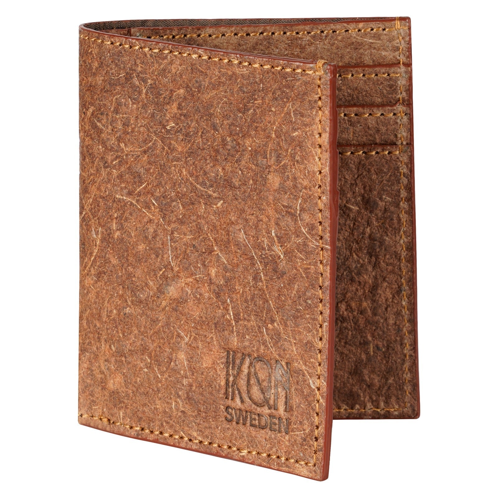 Coconut Leather Wallet | Cutch Brown