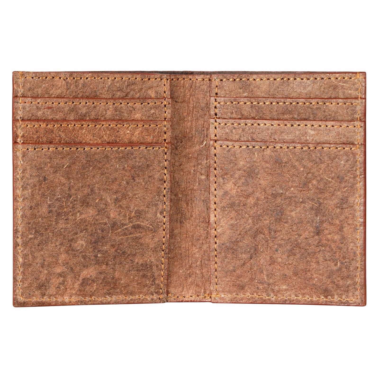 Coconut Leather Wallet | Cutch Brown